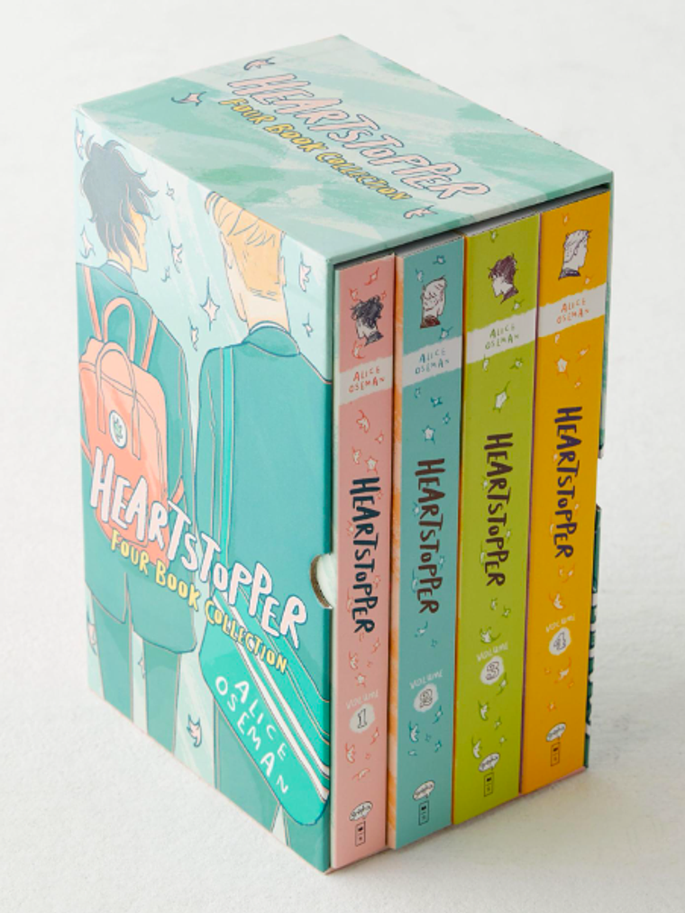 HEARTSTOPPER BOX INCLUYE 4 TOMOS Y ESTUCHE - VYR 1