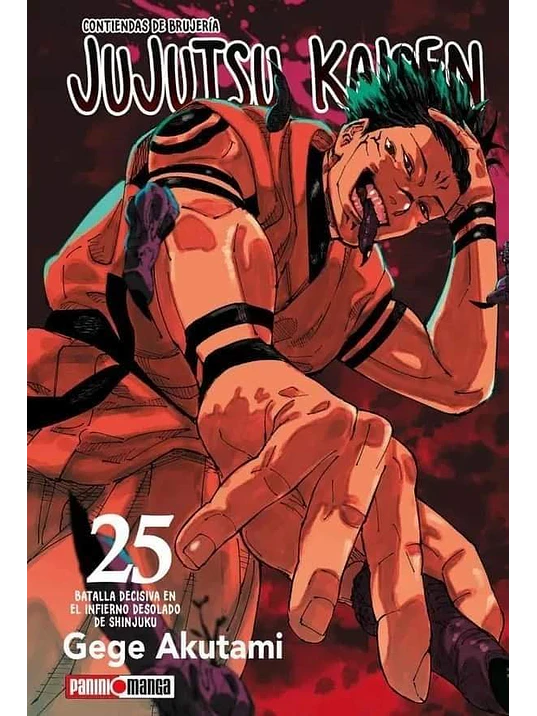 JUJUTSU KAISEN 25 - PANINI ARGENTINA 1