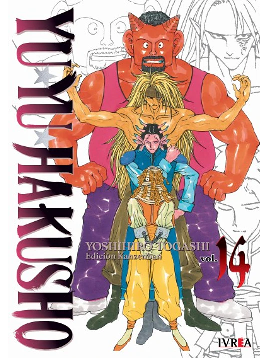 YU YU HAKUSHO EDICION KANZENBAN 14 - IVREA ARGENTINA 1
