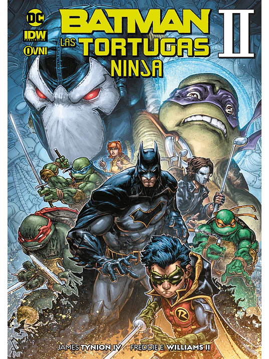 BATMAN/LAS TORTUGAS NINJA VOL. 02 - OVNIPRESS 1