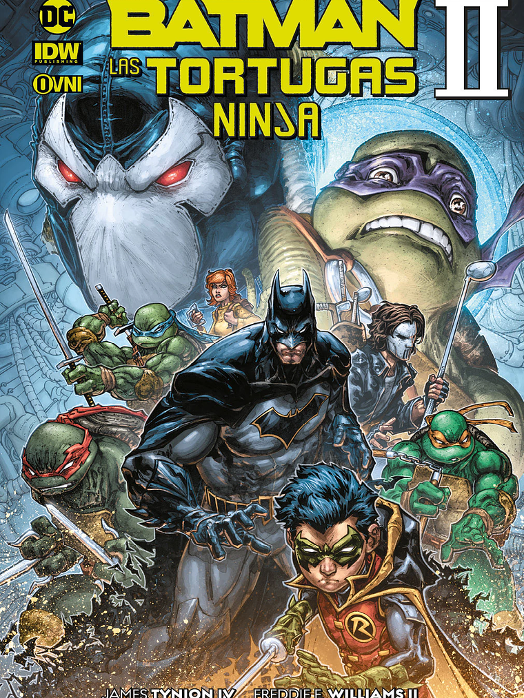 BATMAN/LAS TORTUGAS NINJA VOL. 02 - OVNIPRESS 1