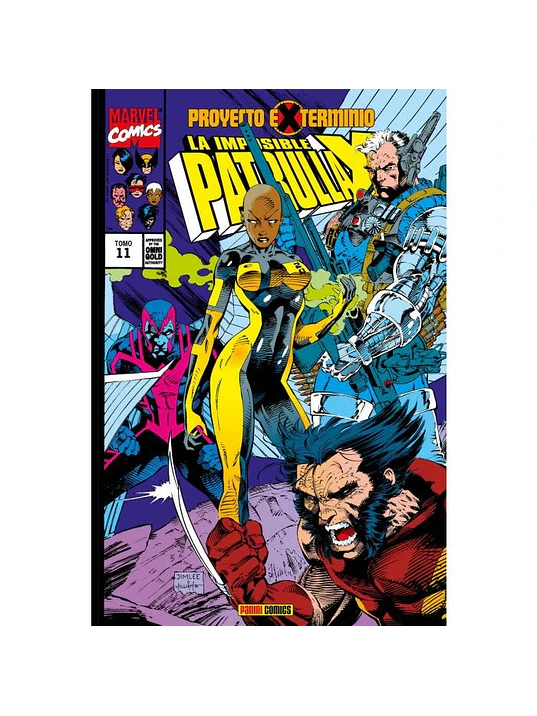 LA IMPOSIBLE PATRULLA-X 11: PROYECTO X-TERMINIO. MARVEL GOLD - PANINI ESPANA 1