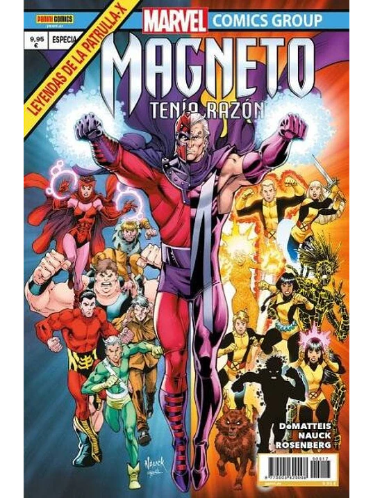 LEYENDAS DE LA PATRULLA-X: MAGNETO TENÍA RAZÓN - PANINI ESPANA 1