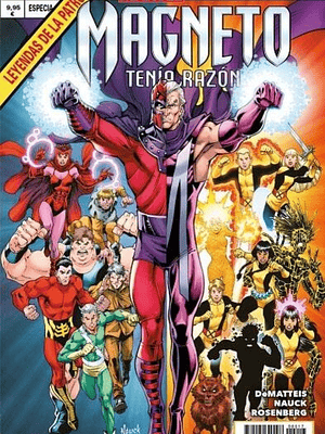 LEYENDAS DE LA PATRULLA-X: MAGNETO TENÍA RAZÓN - PANINI ESPANA