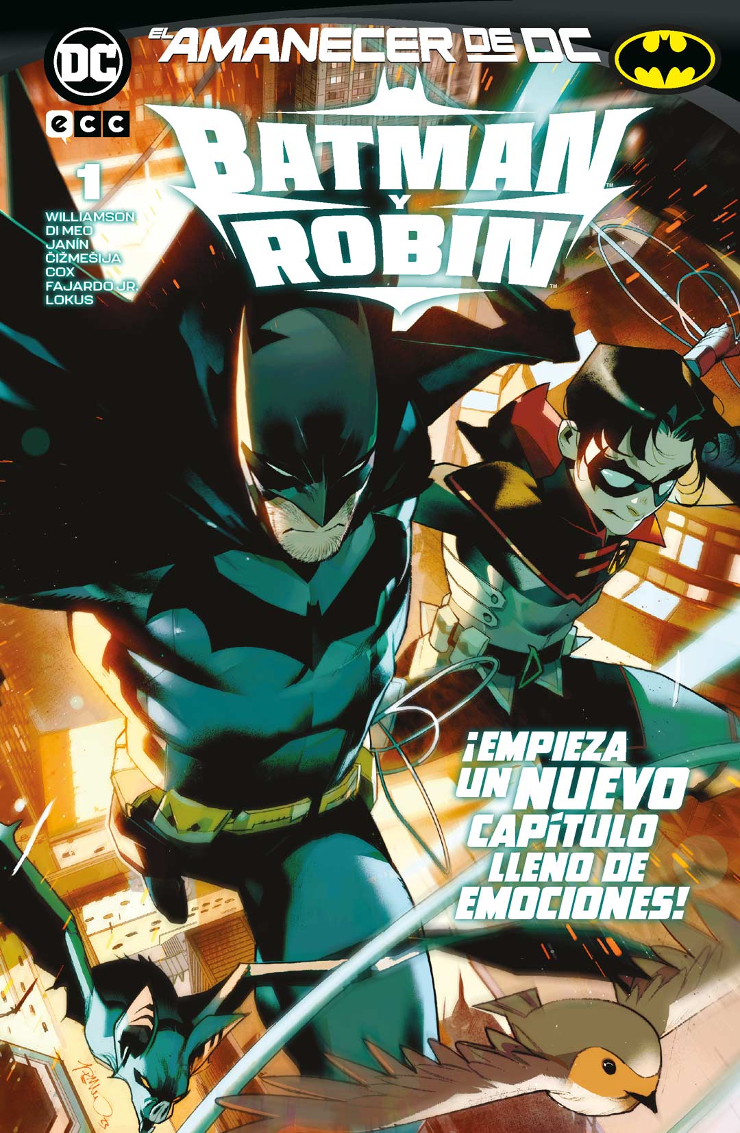 BATMAN Y ROBIN NÚM. 01 - ECC