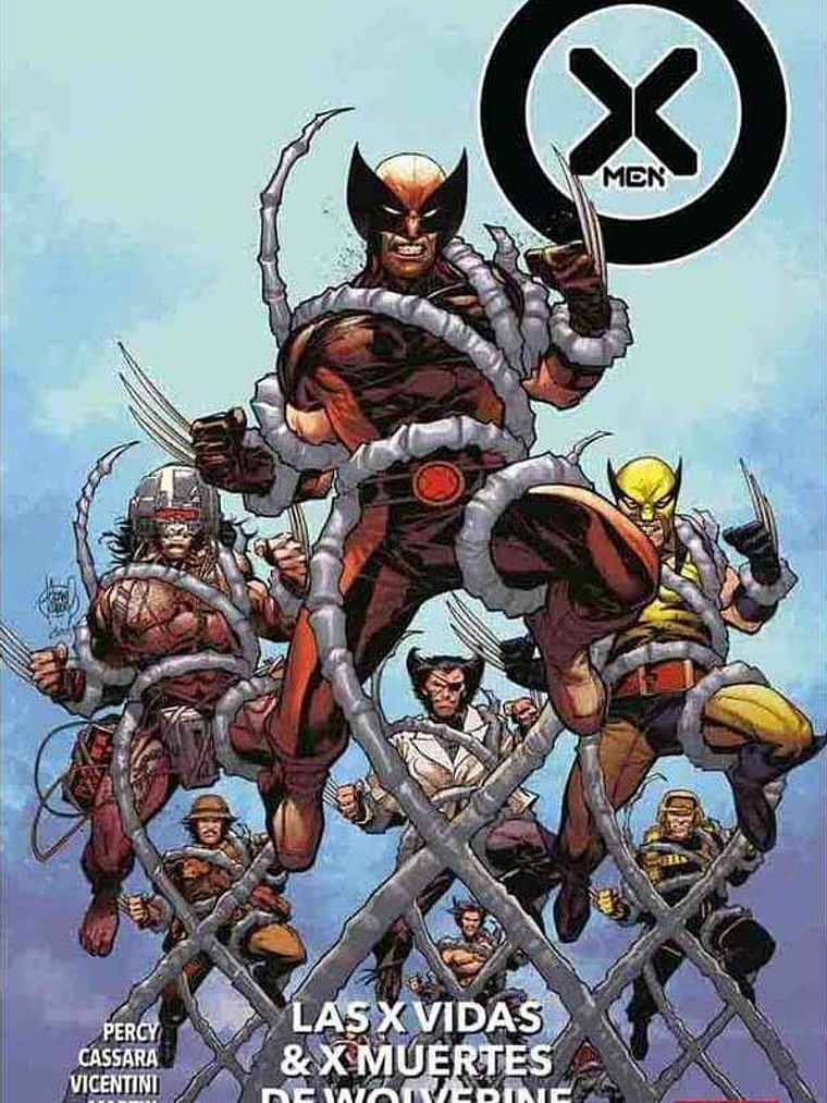 X-MEN TPB VOL. 37: LAS X VIDAS Y X MUERTES DE WOLVERINE PARTE 01 - PANINI LATAM 1