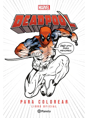 DEADPOOL PARA COLOREAR - PLANETA