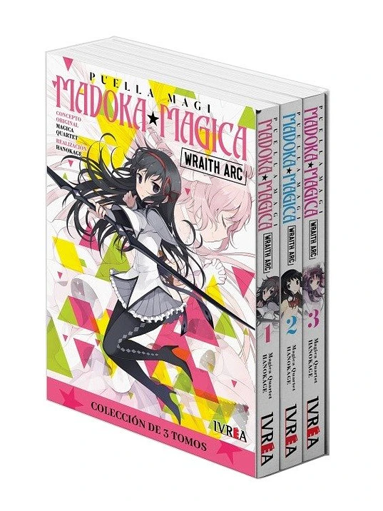 MADOKA MAGICA WRAITH ARC PACK 1 AL 3 - IVREA ARGENTINA 1