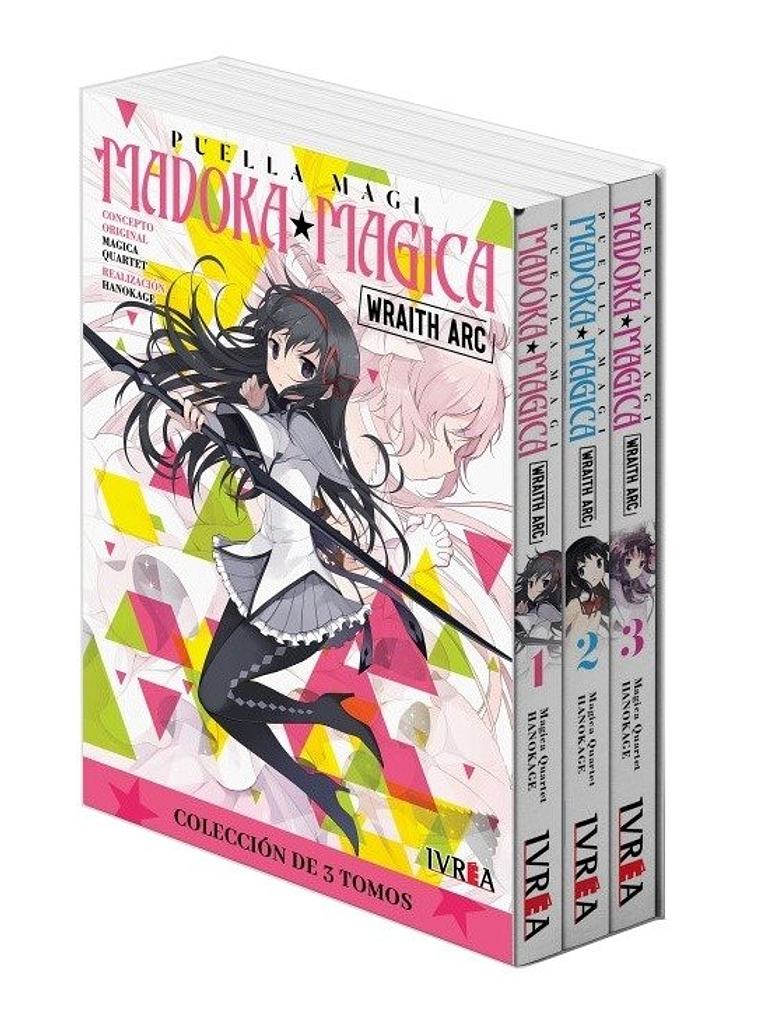 MADOKA MAGICA WRAITH ARC PACK 1 AL 3 - IVREA ARGENTINA 1