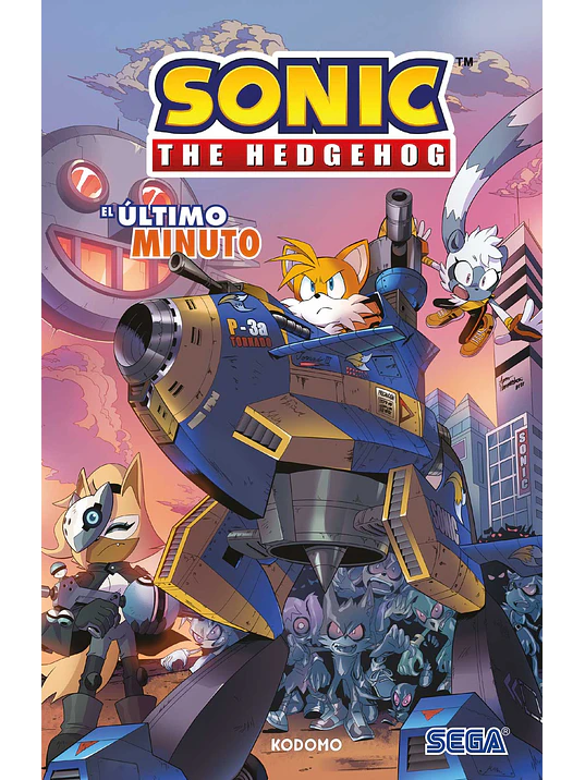 SONIC THE HEDGEHOG VOL. 06: EL ÚLTIMO MINUTO BIBLIOTECA SUPER KODOMO - ECC 1