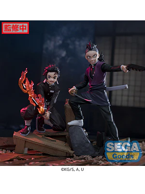 FIGURA PACK DEMON SLAYER SEGA XROSS LINK - TANJIRO + GENYA