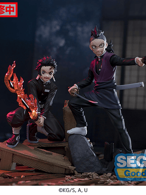 FIGURA PACK DEMON SLAYER SEGA XROSS LINK - TANJIRO + GENYA