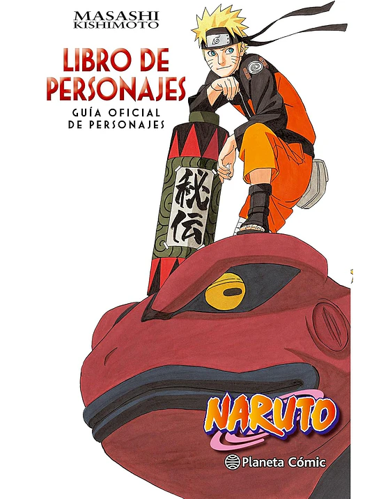 NARUTO GUIA 03: LIBRO DE PERSONAJES - PLANETA 1