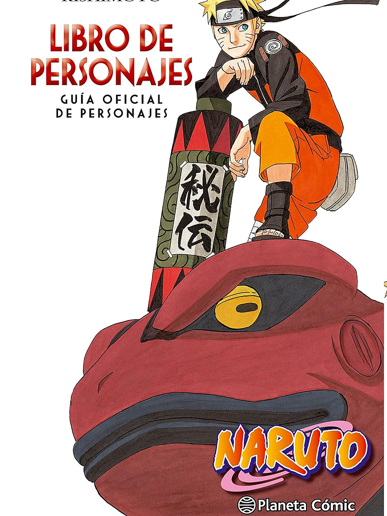 NARUTO GUIA 03: LIBRO DE PERSONAJES - PLANETA 1