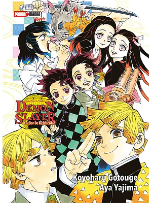 DEMON SLAYER - LA FLOR DE LA FELICIDAD NOVELA - PANINI MEXICO