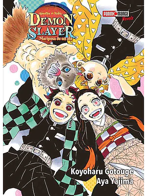 DEMON SLAYER - MARIPOSA DE UN ALA NOVELA - PANINI MEXICO
