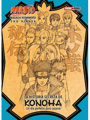 NARUTO: LA HISTORIA SECRETA DE KONOHA NOVELA - PANINI MEXICO