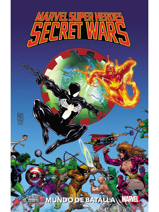 MARVEL SUPER HEROES SECRET WARS: MUNDO DE BATALLA - PANINI ESPANA 1
