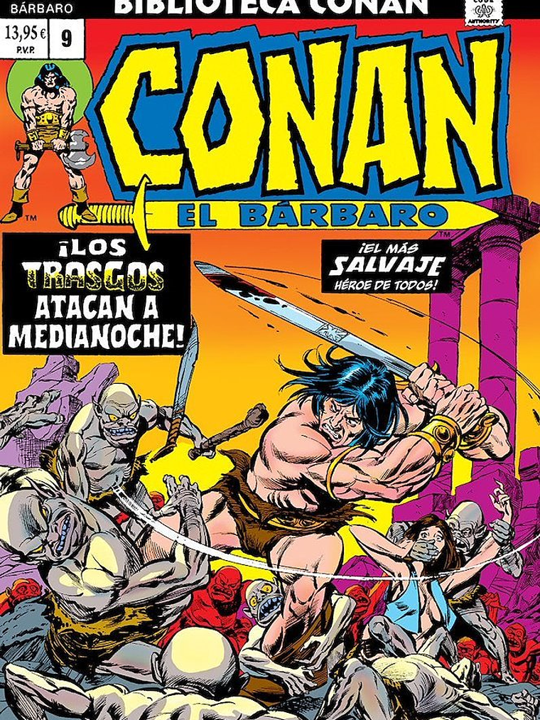 BIBLIOTECA CONAN EL BÁRBARO 09 - PANINI ESPANA 1