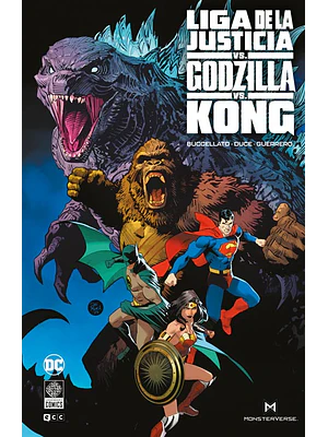 LIGA DE LA JUSTICIA VS. GODZILLA VS. KONG - ECC