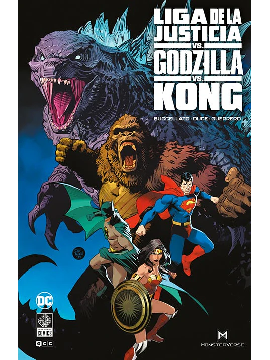 LIGA DE LA JUSTICIA VS. GODZILLA VS. KONG - ECC 1