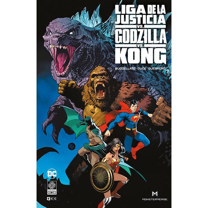 LIGA DE LA JUSTICIA VS. GODZILLA VS. KONG - ECC