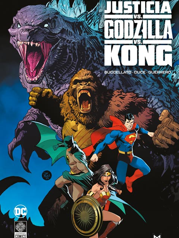LIGA DE LA JUSTICIA VS. GODZILLA VS. KONG - ECC 1