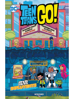 TEEN TITANS GO VOL. 12: GENTE INFLUYENTE BIBLIOTECA SUPER KODOMO - ECC