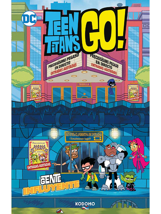 TEEN TITANS GO VOL. 12: GENTE INFLUYENTE BIBLIOTECA SUPER KODOMO - ECC 1