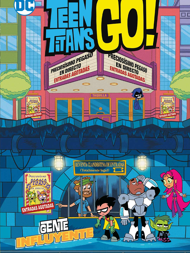 TEEN TITANS GO VOL. 12: GENTE INFLUYENTE BIBLIOTECA SUPER KODOMO - ECC 1