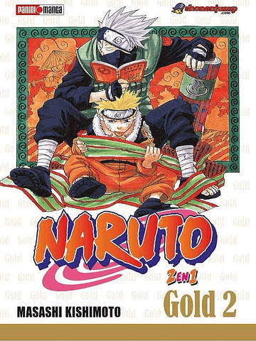 NARUTO GOLD EDITION 02 - PANINI MEXICO