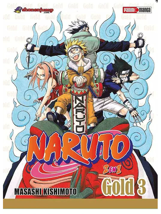 NARUTO GOLD EDITION 03 - PANINI MEXICO 1