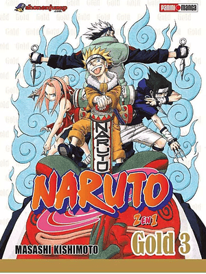 NARUTO GOLD EDITION 03 - PANINI MEXICO