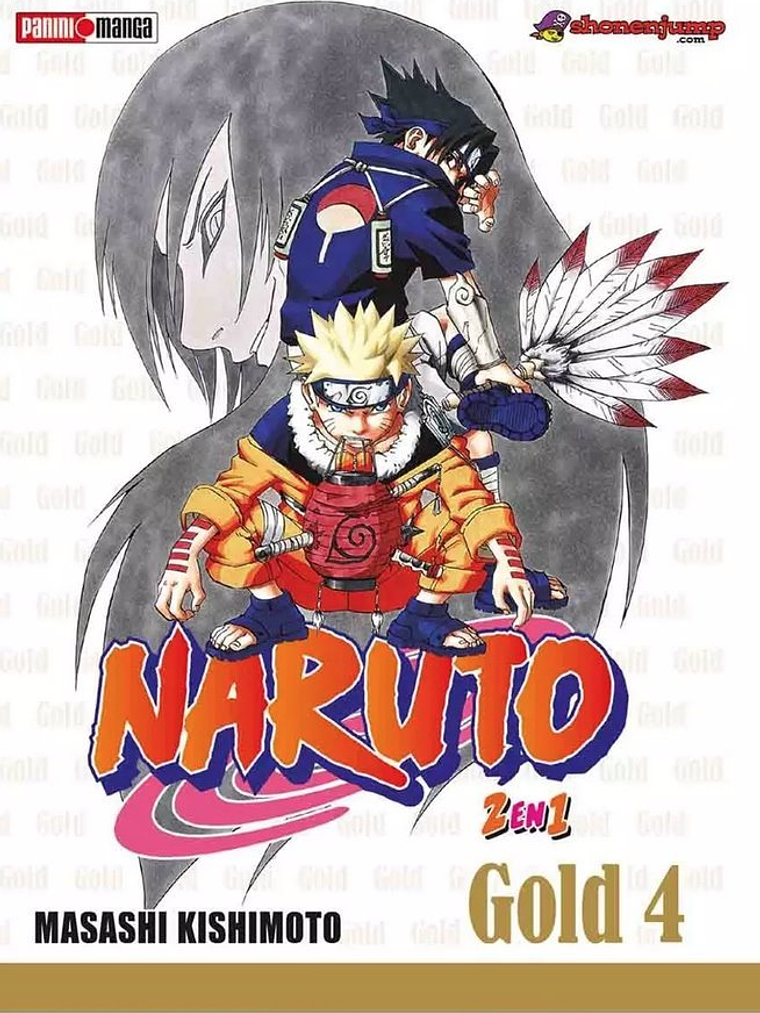NARUTO GOLD EDITION 04 - PANINI MEXICO 1