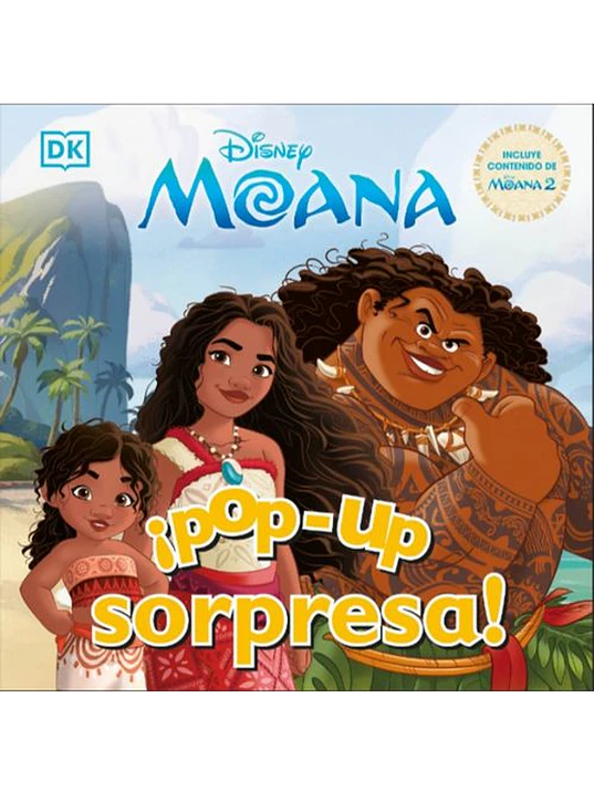 DISNEY MOANA. POP-UP SORPRESA - DK 1