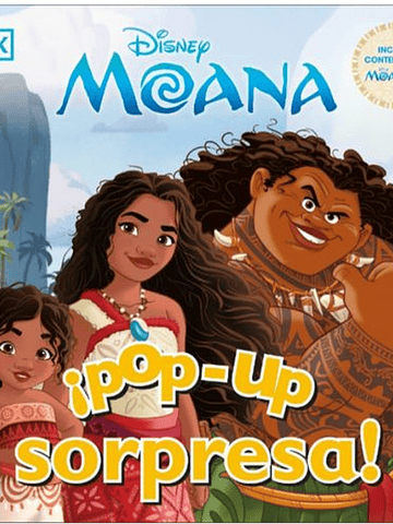 DISNEY MOANA. POP-UP SORPRESA - DK