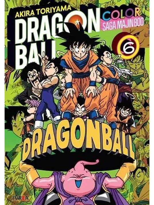DRAGON BALL COLOR SAGA MAJINBOO 6 - IVREA ARGENTINA 1