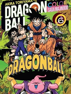 DRAGON BALL COLOR SAGA MAJINBOO 6 - IVREA ARGENTINA