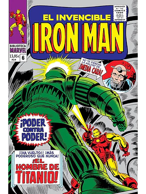 BIBLIOTECA MARVEL 66. EL INVENCIBLE IRON MAN 06 - PANINI ESPANA