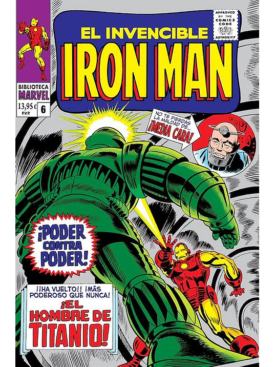 BIBLIOTECA MARVEL 66. EL INVENCIBLE IRON MAN 06 - PANINI ESPANA 1