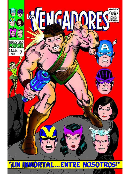 BIBLIOTECA MARVEL 68. LOS VENGADORES 07 - PANINI ESPANA 1