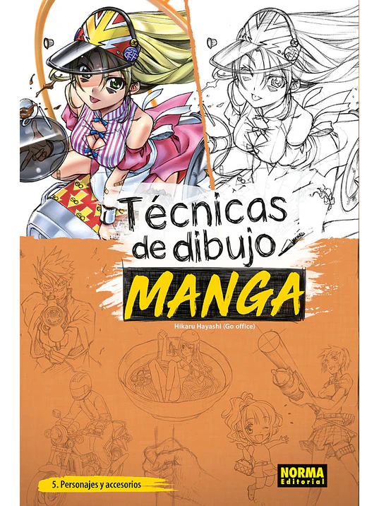 TÉCNICAS DE DIBUJO MANGA 5 - PERSONAJES Y ACCESORIOS - NORMA 1