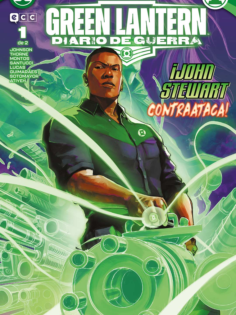 GREEN LANTERN: DIARIO DE GUERRA NÚM. 1 DE 2 - ECC 1
