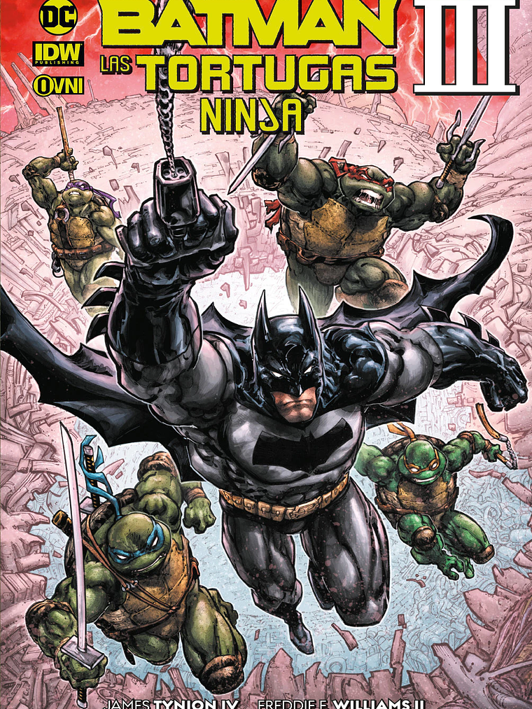 BATMAN/LAS TORTUGAS NINJA VOL. 03 - OVNIPRESS 1