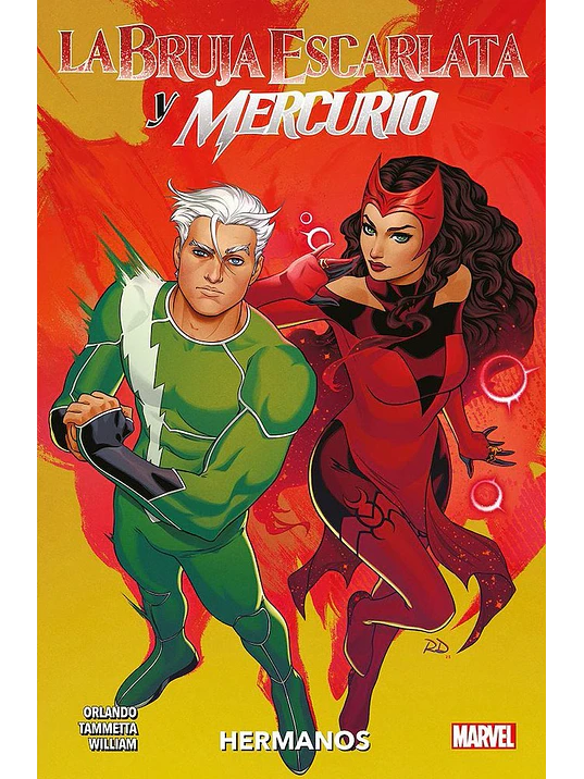 BRUJA ESCARLATA Y MERCURIO: HERMANOS - PANINI ESPANA 1