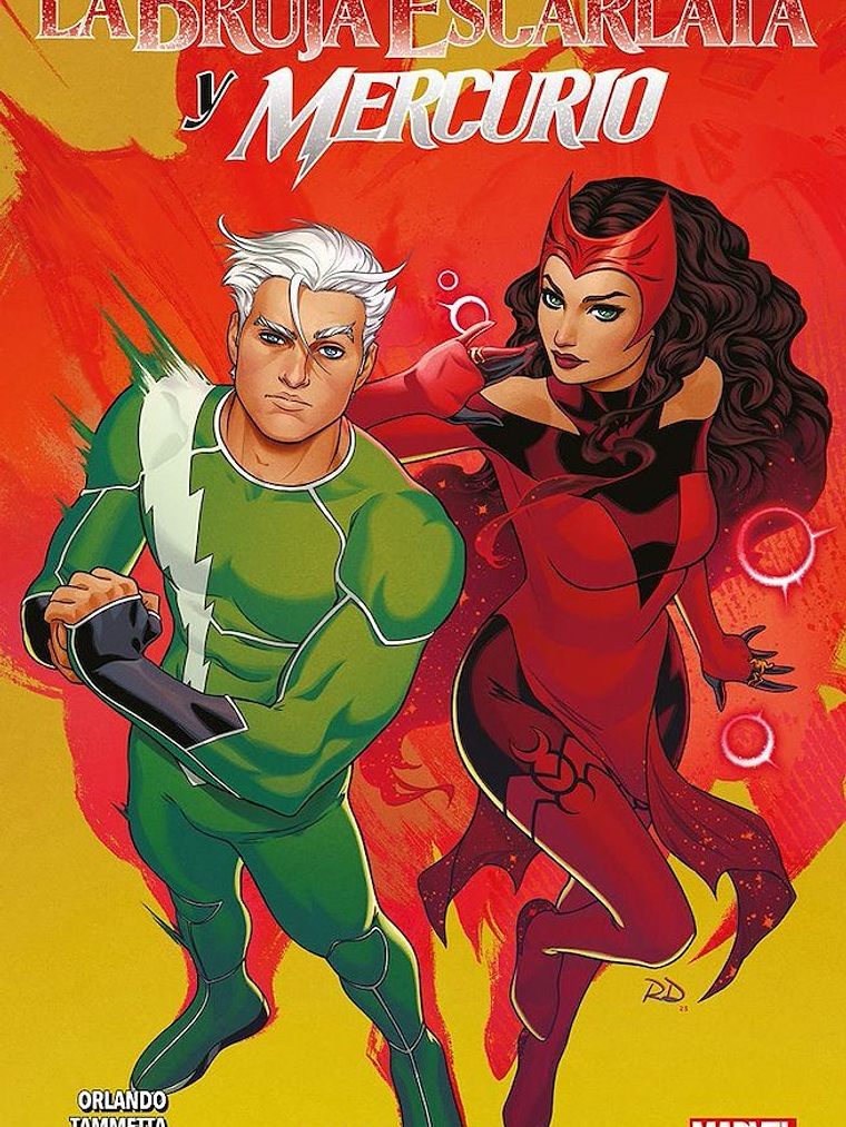 BRUJA ESCARLATA Y MERCURIO: HERMANOS - PANINI ESPANA 1