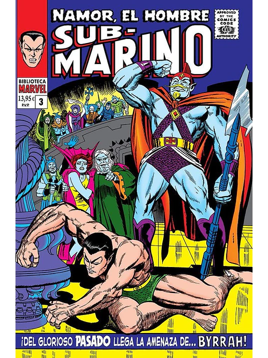 BIBLIOTECA MARVEL 71. NAMOR, EL HOMBRE SUBMARINO 03 - PANINI ESPANA 1