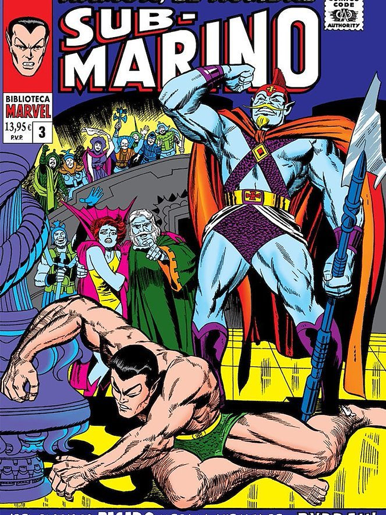 BIBLIOTECA MARVEL 71. NAMOR, EL HOMBRE SUBMARINO 03 - PANINI ESPANA 1
