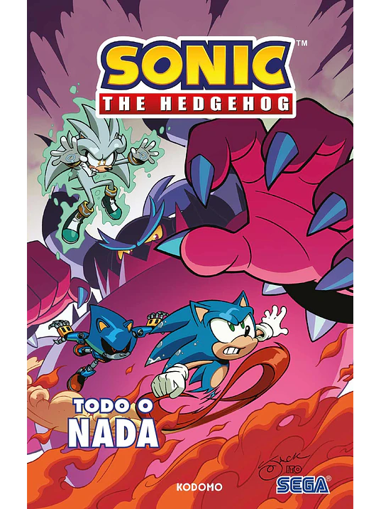 SONIC THE HEDGEHOG VOL. 07: TODO O NADA BIBLIOTECA SUPER KODOMO - ECC 1