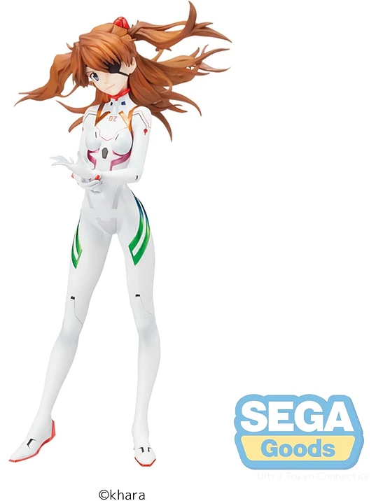 FIGURA EVANGELION SEGA LPM 3.0 + 1.0 - ASUKA 1